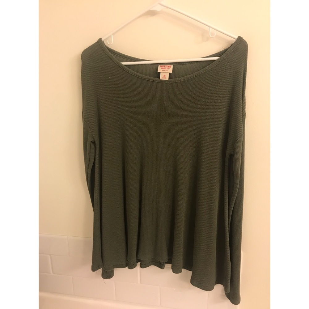 Army green long sleeve